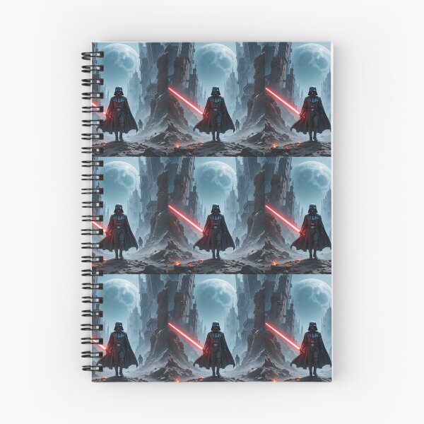 Item preview, City Nights Lights Moon Darth Vader Unfold Art designed and sold by ART ATTACK ZONE.