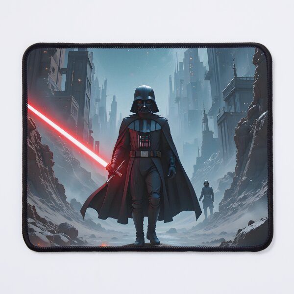 Item preview, City Nights Lights Moon Darth Vader Unfold Art designed and sold by ART ATTACK ZONE.