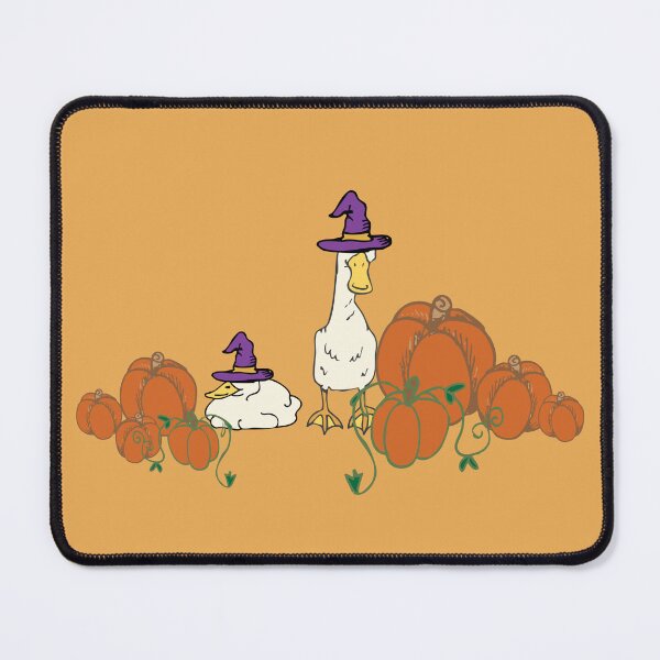 Item preview, Halloween Ducks & Pumpkins designed and sold by LauraCoxArt.