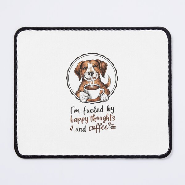Item preview, I'm Fueled by happy thoughts and coffee designed and sold by Jacob noro.