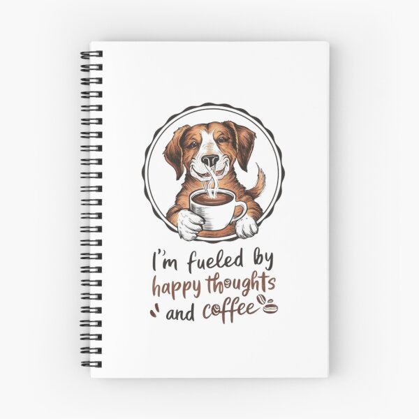 Item preview, I'm Fueled by happy thoughts and coffee designed and sold by Jacob noro.