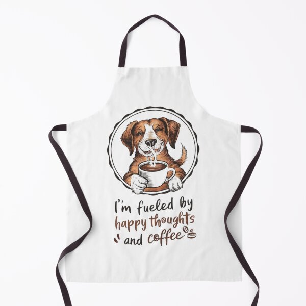 Item preview, I'm Fueled by happy thoughts and coffee designed and sold by marianna cotaru.