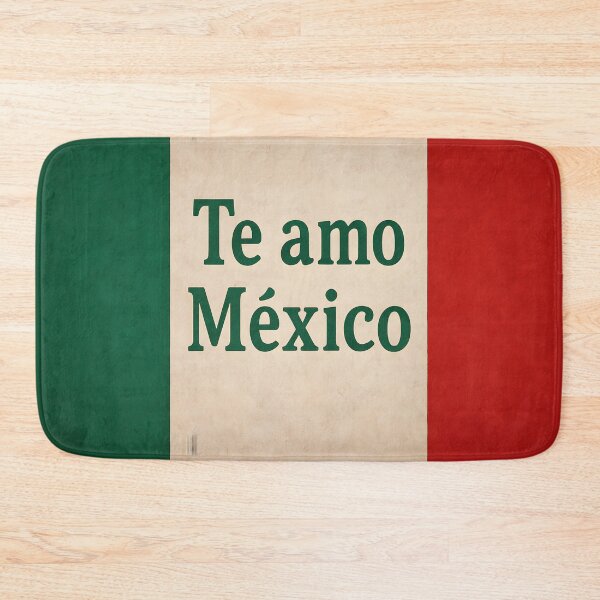 Item preview, Te Amo México Tricolor Flag designed and sold by SassyArtistry.