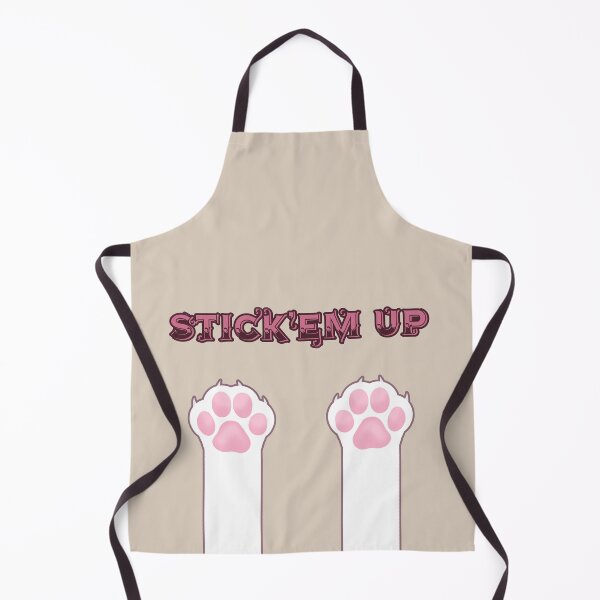 Item preview, "STICK 'EM UP" cat paws designed and sold by PuppysShirts.