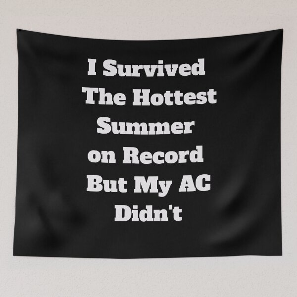 Item preview, I Survived The Hottest Summer on Record But My AC Didn't designed and sold by signshirtz.