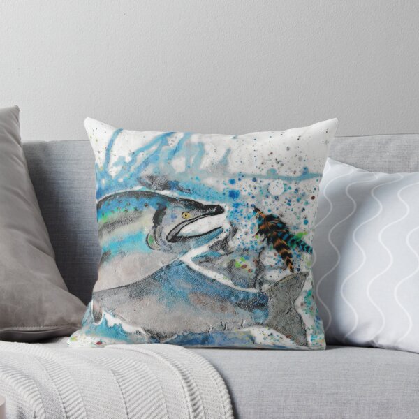 Item preview, Salmon Fishing designed and sold by Krista Kok.