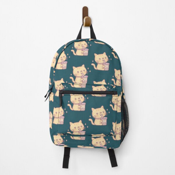 Item preview, Adorable Tabby Cat Sipping Boba | PERFECT GIFT FOR YOU AND FRIENDS designed and sold by MarcPierson.