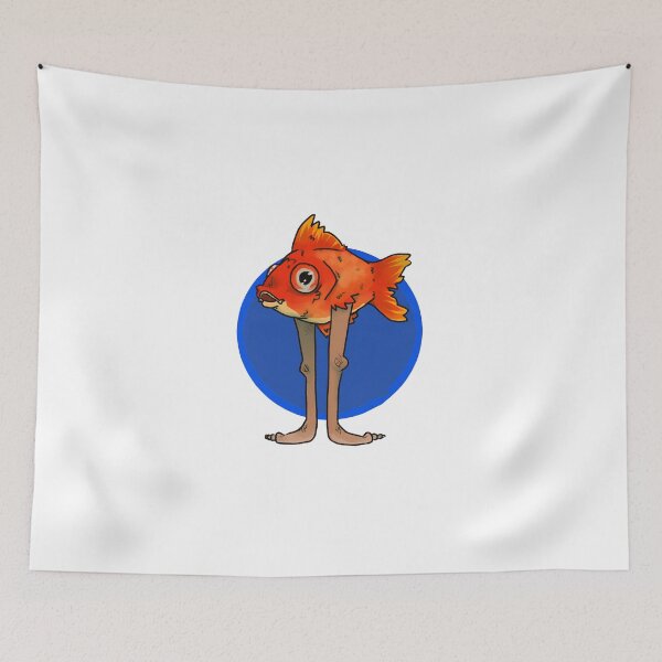 Item preview, Strolling Goldfish designed and sold by Bandikonsalez.