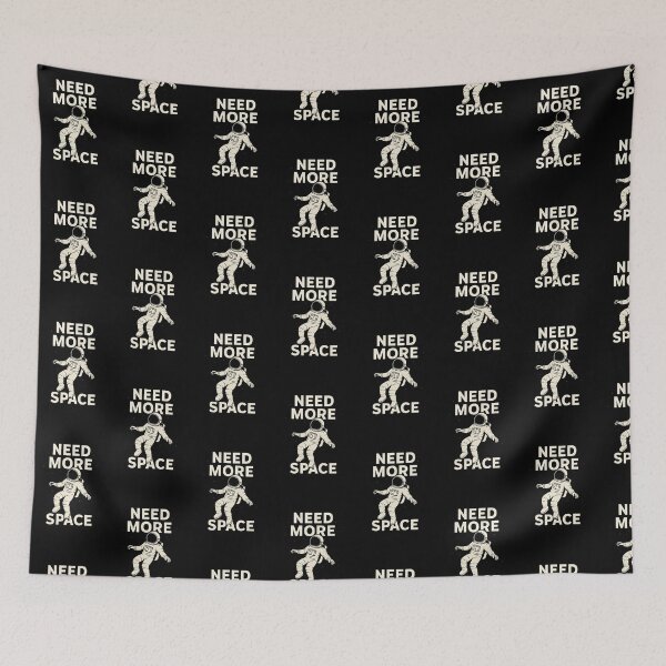 Item preview, Astronaut Need More Space – Funny Space Design designed and sold by IronLotusDesigns.