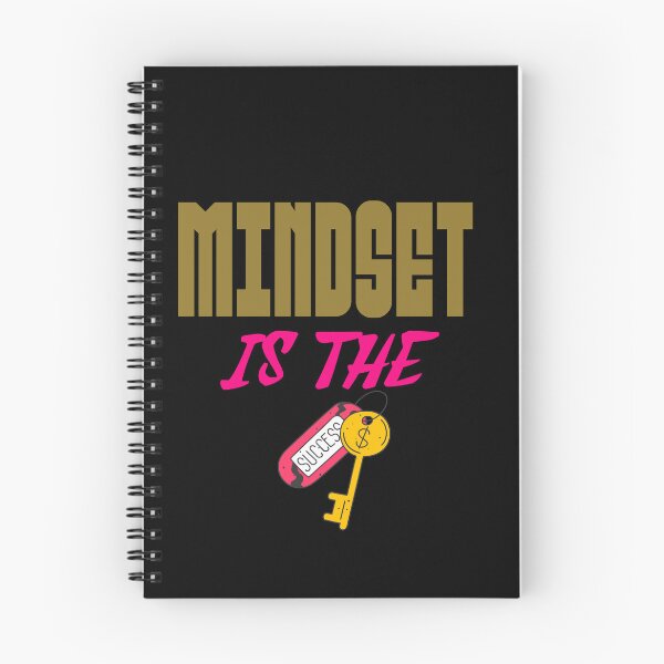 Item preview, Mindset is the Key T-Shirt Positive Thinking Entrepreneur Mindset Daily Motivation Tee designed and sold by Millionaireboss.