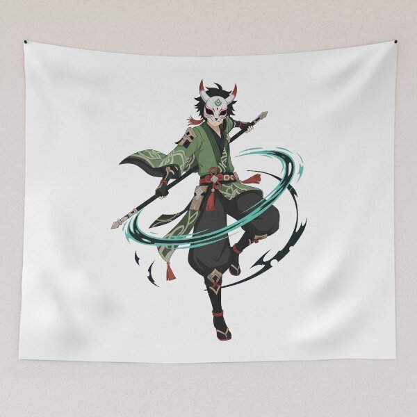 Item preview, Xiao Lore and Personality of Genshin Impact's Last Guardian designed and sold by Apex Designs.