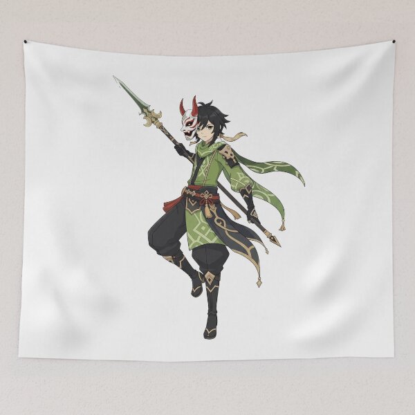 Item preview, Xiao Lore and Personality of Genshin Impact's Last Guardian designed and sold by Apex Designs.