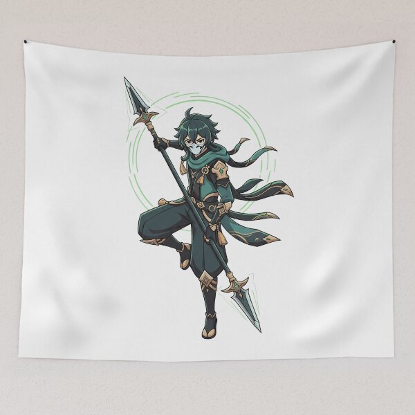 Item preview, Xiao Lore and Personality of Genshin Impact's Last Guardian designed and sold by Apex Designs.
