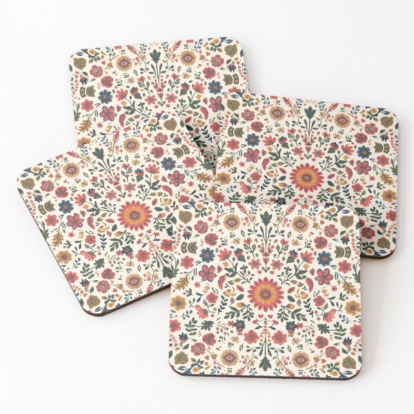 Item preview, Boho Floral Pattern – Modern Bohemian Design designed and sold by CoastalEmp.