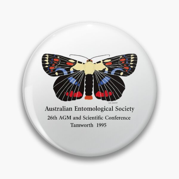 Item preview, 1995 AES Conference logo Tamworth designed and sold by The Australian Entomological Society.
