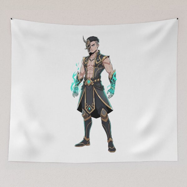 Item preview, Xiao Lore and Personality of Genshin Impact's Last Guardian designed and sold by Apex Designs.