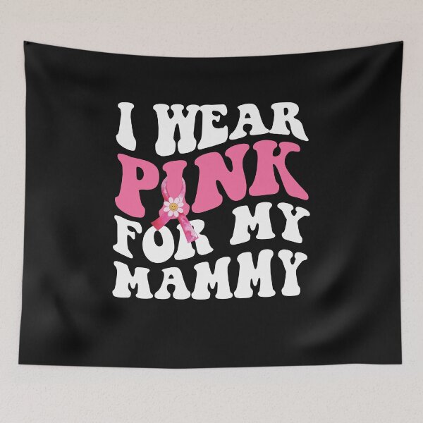 Item preview, Groovy Breast Cancer Awareness For My Mammy designed and sold by facegm.