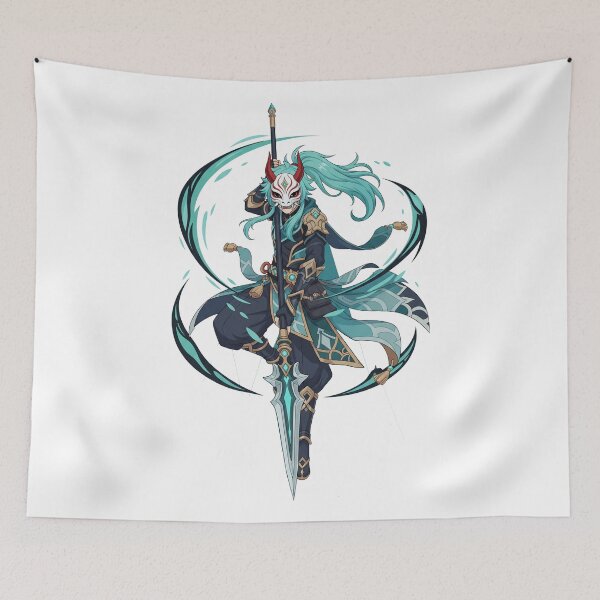 Item preview, Xiao Lore and Personality of Genshin Impact's Last Guardian designed and sold by Apex Designs.