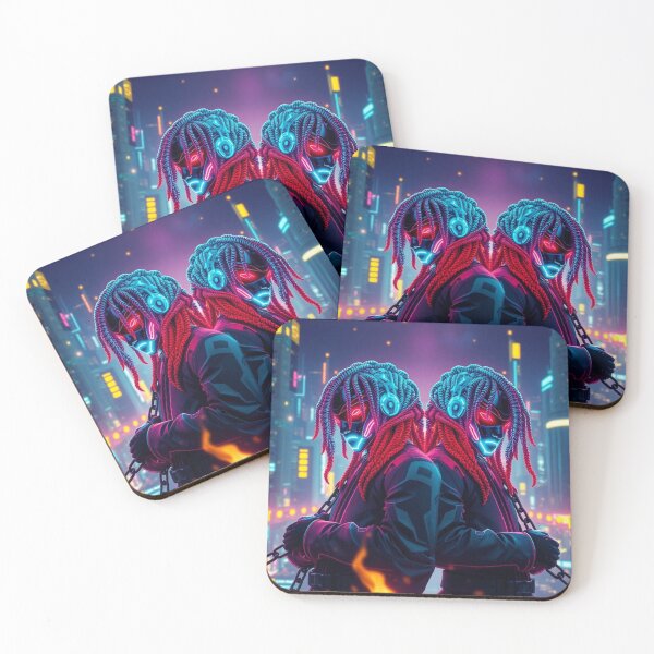 Item preview, Gemini Cyberpunk Zodiac Guardians designed and sold by KaoticMindZ.