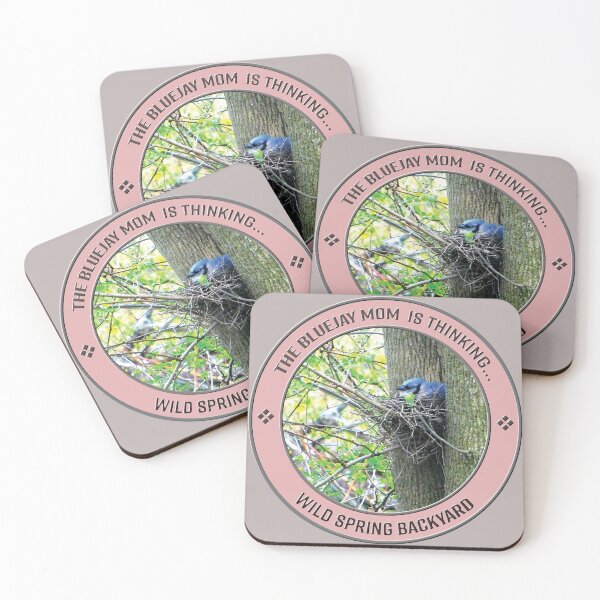 Item preview, The Bluejay Mom is Thinking........ on Her Nest designed and sold by cremedecolor.