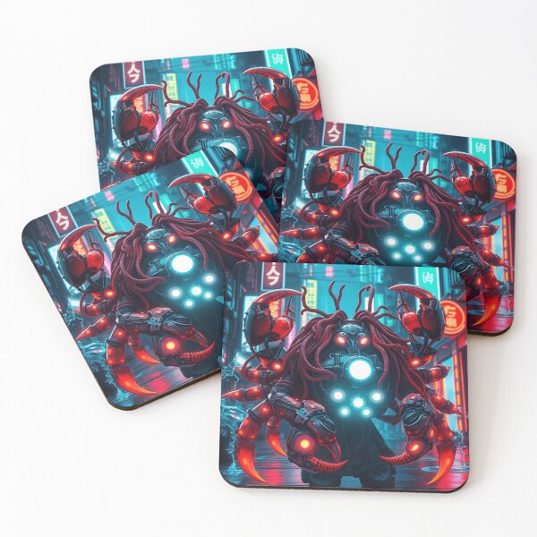 Item preview, Cancer Cyberpunk Zodiac Guardian designed and sold by KaoticMindZ.
