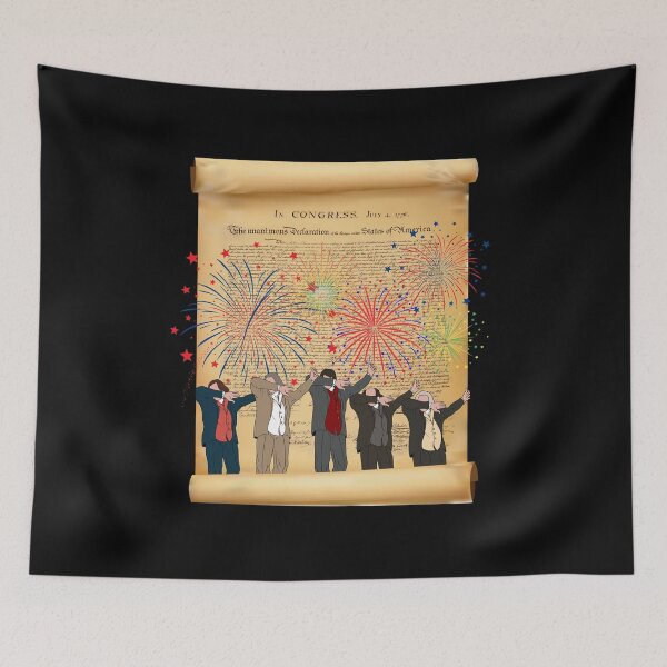 Item preview, The Declaration of Independence Committee of Five Dabbing designed and sold by SassyYetClassy.