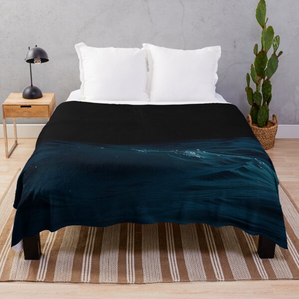 Item preview, Dark Blue Ocean Waves at Night designed and sold by SassyArtistry.