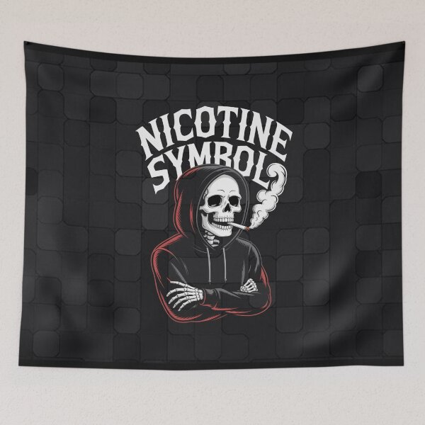 Aperçu de l'œuvre Symbole de la nicotine créée et vendue par DD Fish.