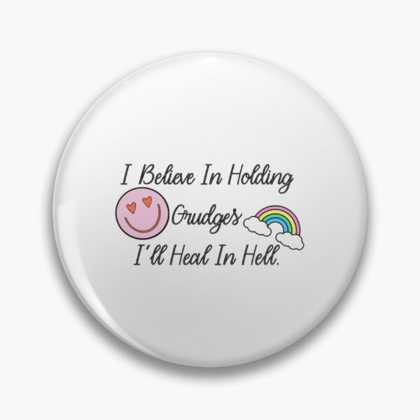 Item preview, I believe in holding grudges sticker  designed and sold by Eausocrafty.