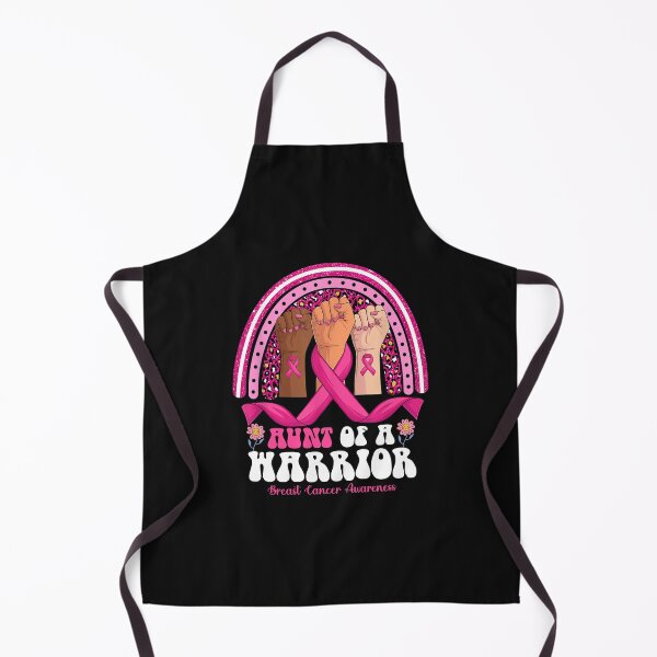 Item preview, Hand Aunt Of A Warrior Breast Cancer Awareness Ribbon designed and sold by MOHITSALVI.