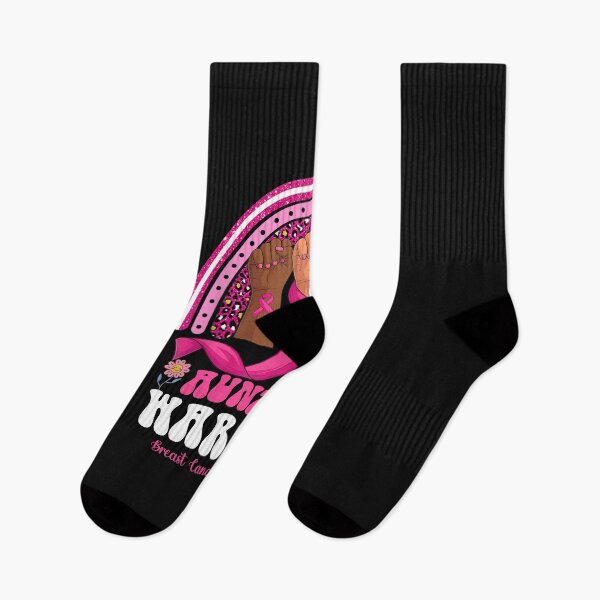 Item preview, Hand Aunt Of A Warrior Breast Cancer Awareness Ribbon designed and sold by MOHITSALVI.