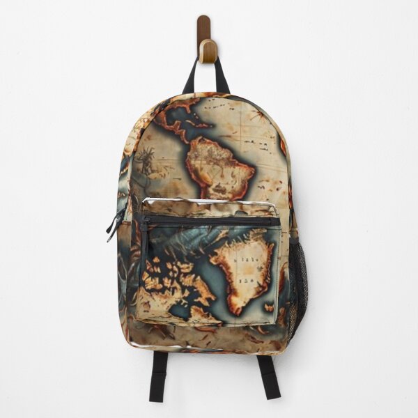 Item preview, Antique Nautical World Map designed and sold by Antik by Schulz.