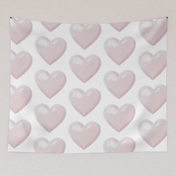 Item preview, coquette light pink aesthetic heart designed and sold by viviofthevalley.
