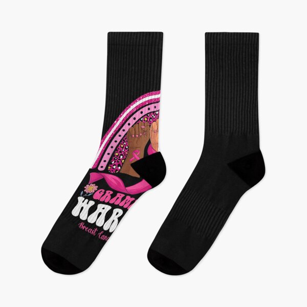 Item preview, Hand Grammy Of A Warrior Breast Cancer Awareness Ribbon designed and sold by MOHITSALVI.
