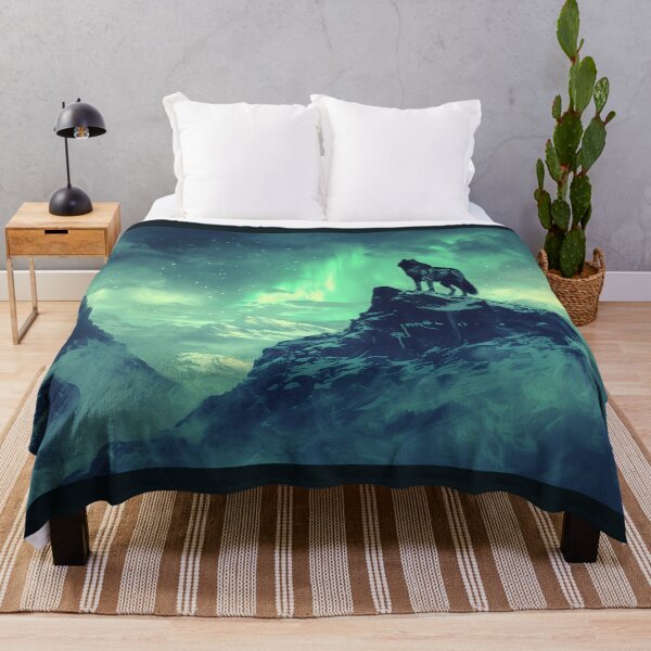 Item preview, Fenrir Under the Northern Lights designed and sold by ArgentoArt.