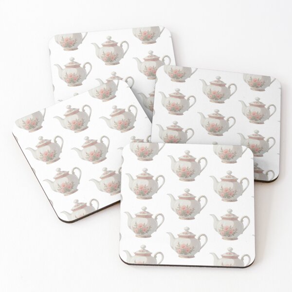 Item preview, aesthetic vintage coquette tea pot designed and sold by viviofthevalley.