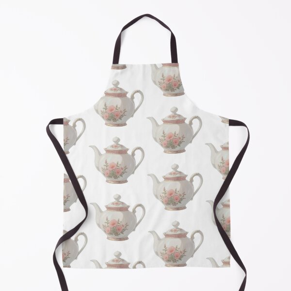 Item preview, aesthetic vintage coquette tea pot designed and sold by viviofthevalley.