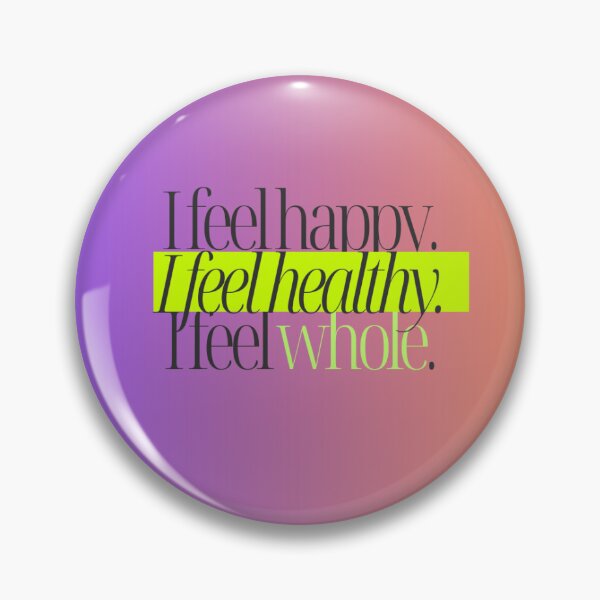 Item preview, Happy, Healthy, Whole - Affirmation designed and sold by divergentdivine.