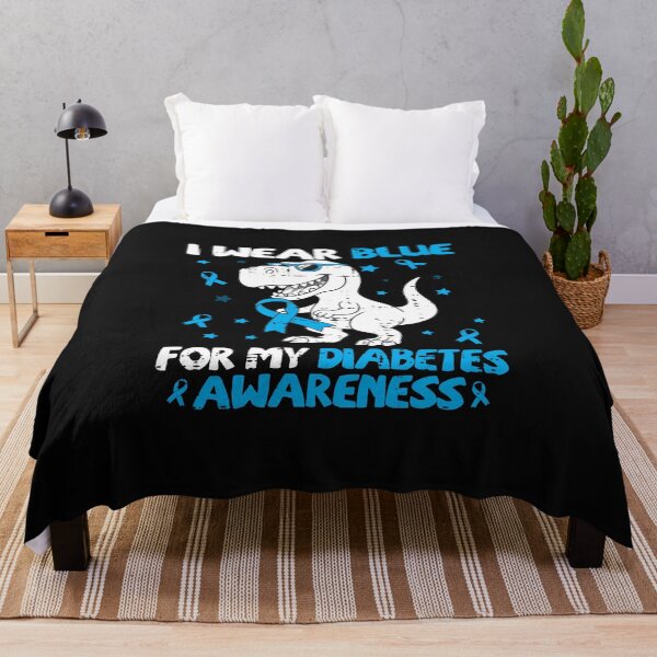 Item preview, I Wear Blue For Diabetes Awareness month designed and sold by MOHITSALVI.