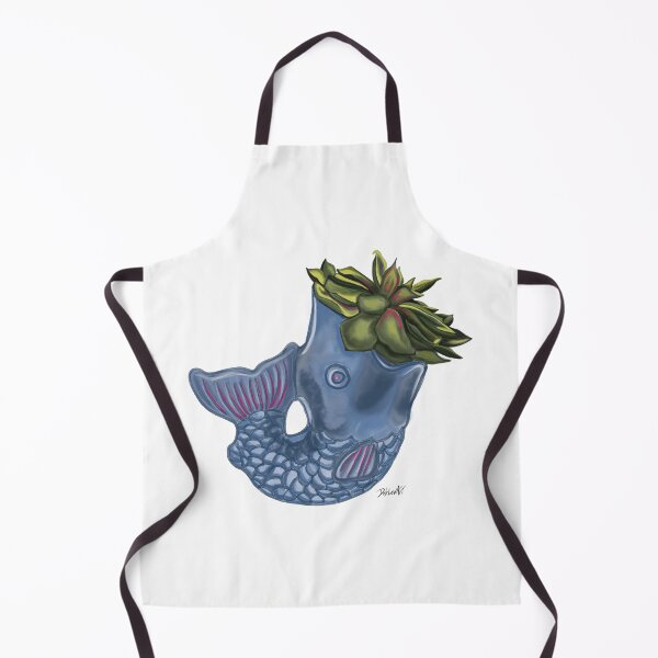 Item preview, Fish Vase 2-Illustration-Original designed and sold by deblevart.