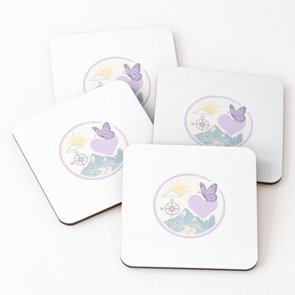 Item preview, Adventure and Soul – Minimalist Pastel Travel Logo Illustration designed and sold by WildHerJourney.