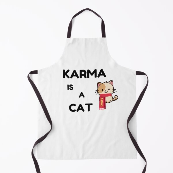 Item preview, Karma Is A Cat - Chiefs designed and sold by LifeOfAnArtist7.