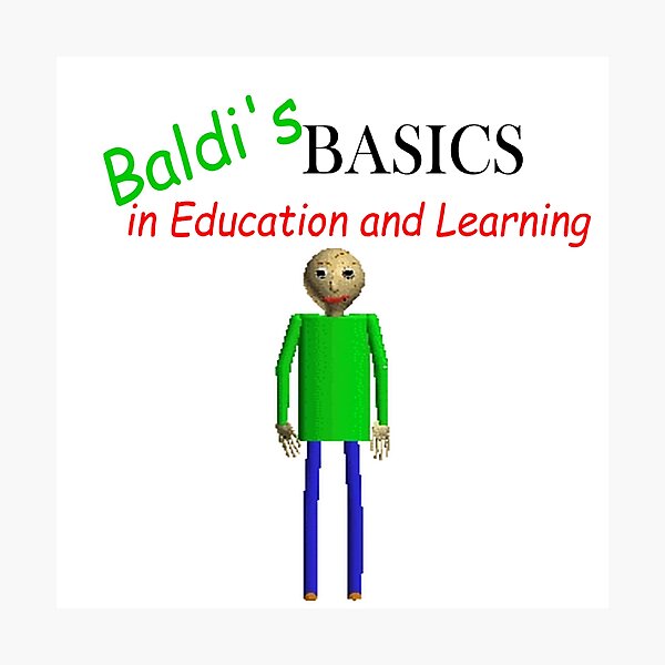 Baldis Basics Gifts Merchandise Redbubble - roblox codes baldi basics rap