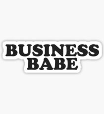 Pegatina bebé de negocios