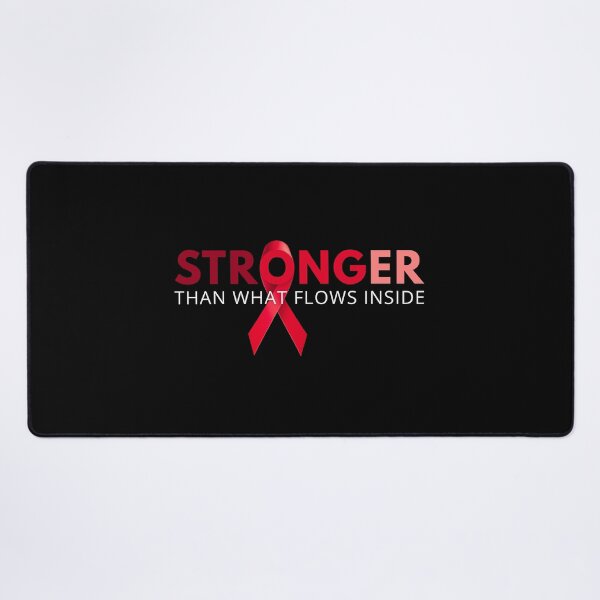 Item preview, Blood Cancer Awareness - Stronger Than What Flows Inside designed and sold by WGBTee.