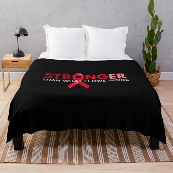 Item preview, Blood Cancer Awareness - Stronger Than What Flows Inside designed and sold by WGBTee.
