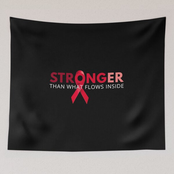Item preview, Blood Cancer Awareness - Stronger Than What Flows Inside designed and sold by WGBTee.