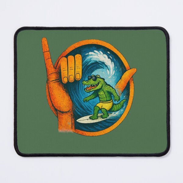 Item preview, The Croc Surfs Again! designed and sold by LaPaz361.