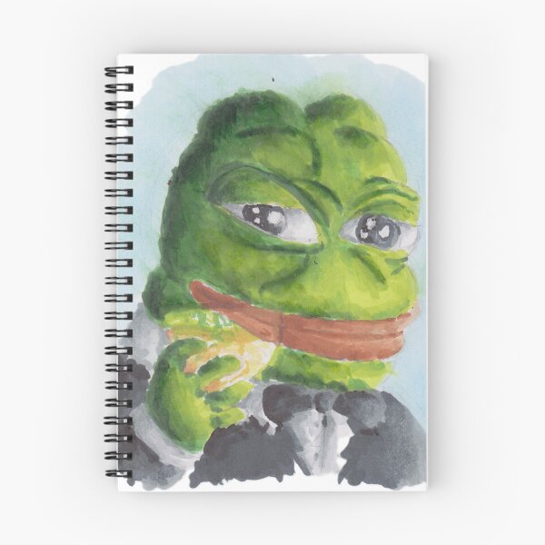 Item preview, Pepe the Frog designed and sold by Skeleton in a Cage Art Studio.