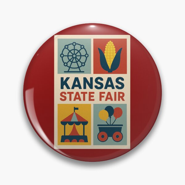 Item preview, Kansas State Fair designed and sold by Broken Antler Designs .